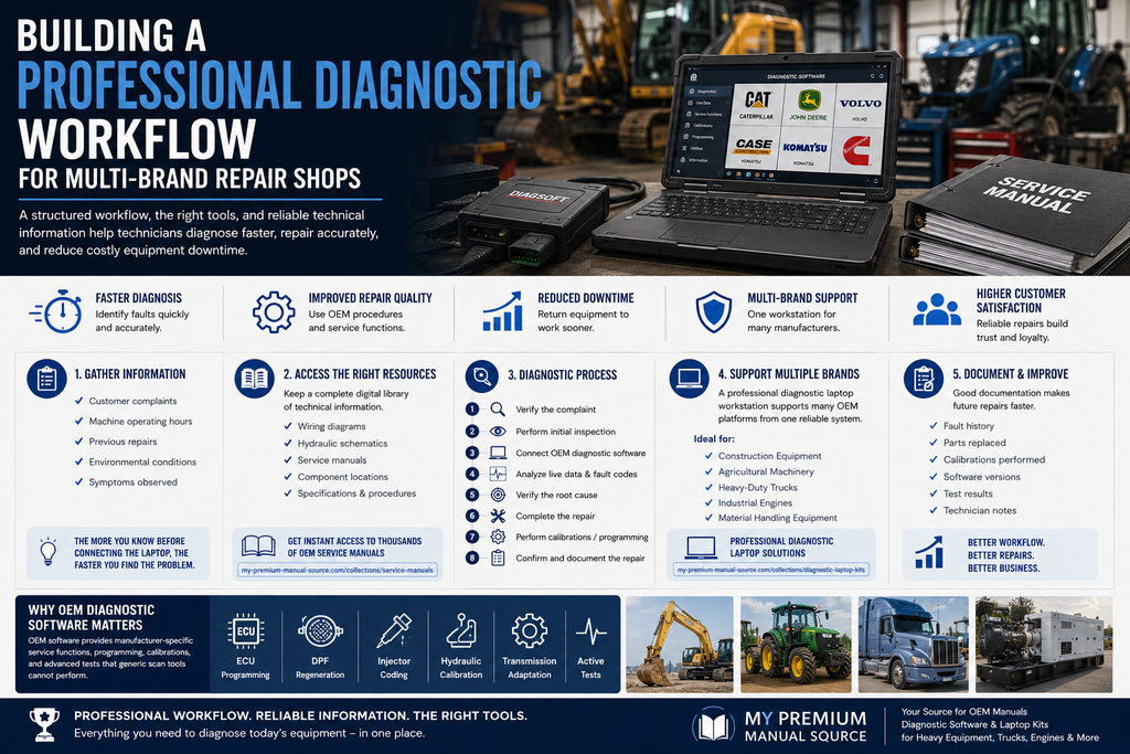 Building a Professional Diagnostic Workflow for Multi-Brand Repair Shops