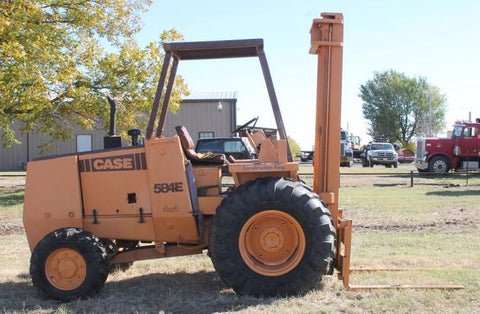 Case 584E 585E & 586E Forklifts Official Workshop Service Repair Manual