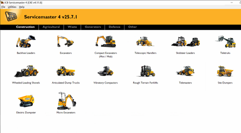 JCB ServiceMaster 4 – v25.3.3 Diagnostic Software – Latest 2025 Version