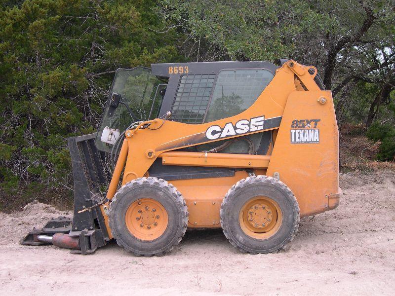 1999 Case 75XT Skid Steer Loader Quick Attach Plate Assembly