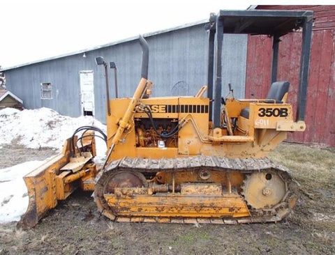 Case 350B Crawler Dozer Official Workshop Service Repair Manual