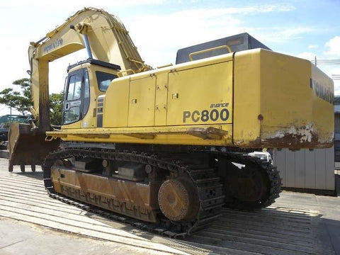 Komatsu PC800-6 PC800SE-6 Hydraulic Excavator Official Field Assembly Instruction Manual