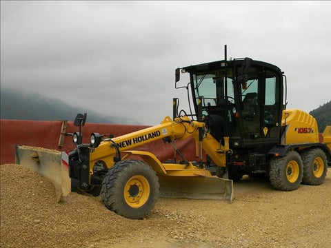New Holland F106.7 F106.7A F156.7 F156.7A Grader Tier III Official Workshop Service Repair Technical Manual