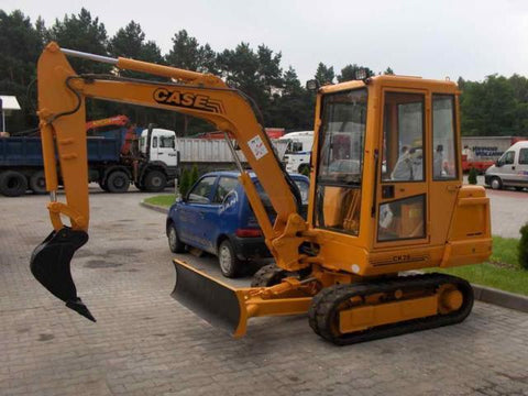 Case CK25 CK28 Crawler Excavators Official Workshop Service Repair Manual