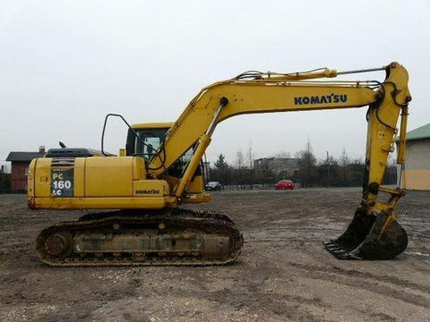 Komatsu PC160LC-7K PC180LC-7K Hydraulic Excavator Official Workshop Service Manual