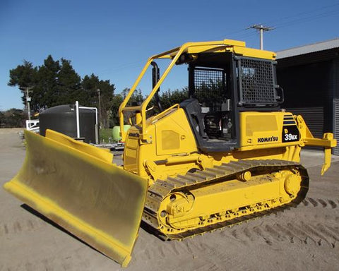 Komatsu D39EX-22 D39PX-22 Bulldozer Official Workshop Service Repair Technical Manual
