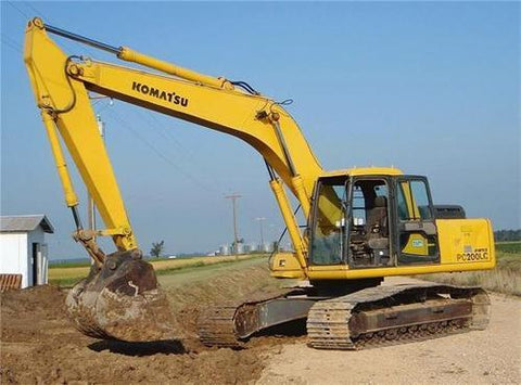 Komatsu PC200LC-6 Hydraulic Excavator Official Workshop Service Repair Technical Manual