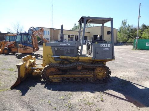 Komatsu D32E-1A D32P-1A D38E-1A D38EP-1A Crawler Tractor Official Workshop Service Manual