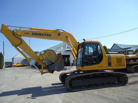 Komatsu PC150-6K PC150LC-6K Hydraulic Excavator Official Workshop Service Manual
