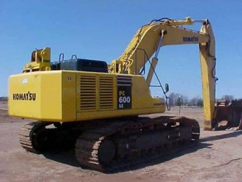 Komatsu PC600-7 PC600LC-7 Hydraulic Excavator Official Workshop Service Manual