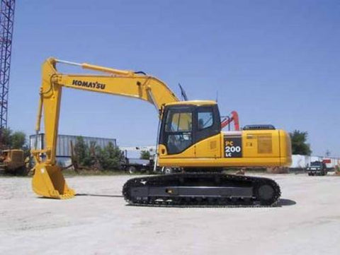 Komatsu PC200-7 PC200LC-7 Hydraulic Excavator Official Workshop Service Manual
