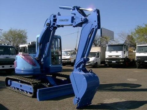 Komatsu PC75UU-2 Mini Excavator Official Workshop Service Repair Technical Manual