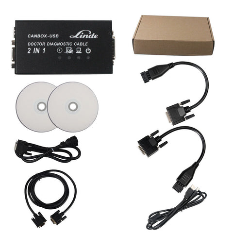 Linde Canbox and Doctor Diagnostic Cable 2 in 1 Kit Version 2021