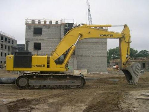 Komatsu PC750-6 PC750SE-6 PC750LC-6 Excavator Official Workshop Service Manual