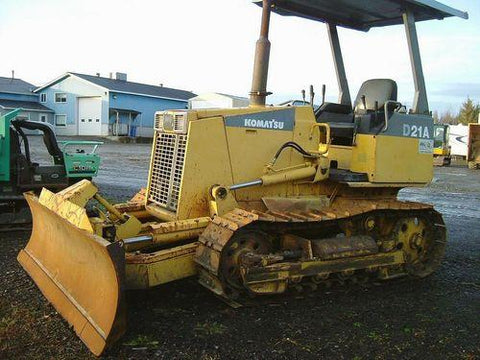 Komatsu D21S-7 D21QG-7 D21A-7T Bulldozer Official Workshop Service Manual
