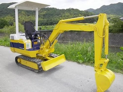 Komatsu PC05-6 PC07-1 Mini Excavator Official Workshop Service Repair Technical Manual