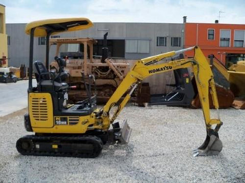 Komatsu PC18MR-3 Mini Excavator Official Workshop Service Repair Technical Manual
