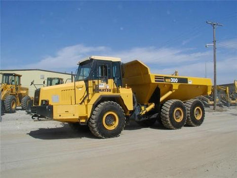 Komatsu Galeo HM300-1 Articulated Dump Truck Official Field Assembly Instruction Manual