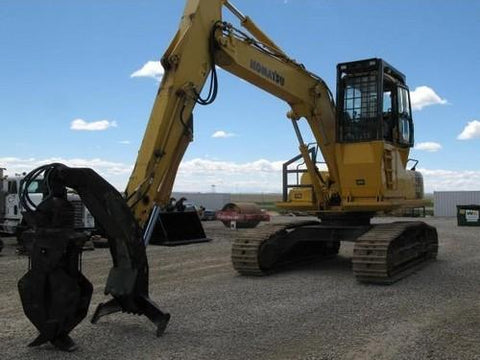 Komatsu avance PC200LL-6 PC220LL-6 Logging Excavator Official Workshop Service Repair Manual