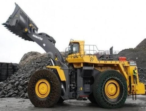 Komatsu WA1200-3 Wheel Loader Official Workshop Service Repair Technical Manual