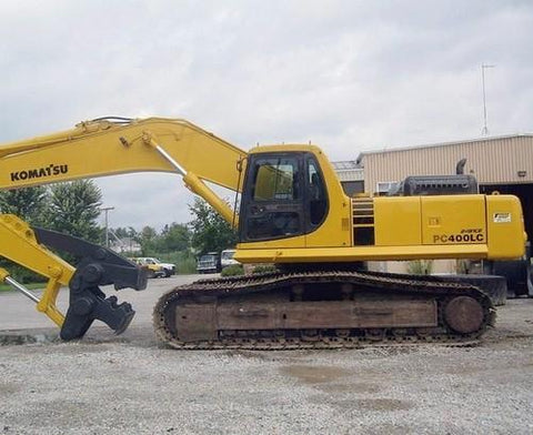Komatsu PC400-6 P400LC-6 PC450-6 PC450LC-6 Excavator Official Workshop Manual Supplement