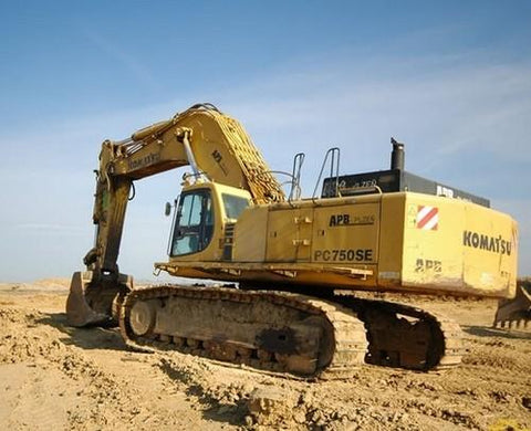 Komatsu PC750-6 PC750SE-6 PC750LC-6 Hydraulic Excavator Official Field Assembly Instruction Manual