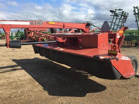 Case IH DCX161 Disc Mower Conditioner Official Workshop Service Repair Manual