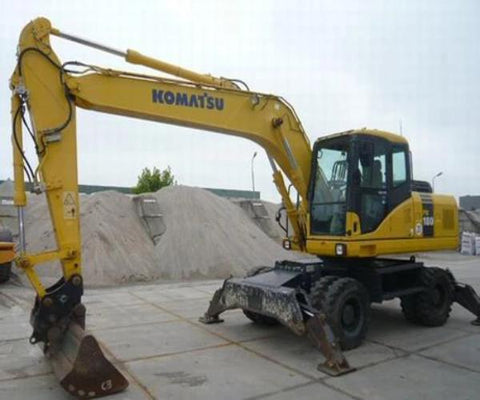 Komatsu PW170ES-6K Wheeled Excavator Official Workshop Service Repair Manual #1
