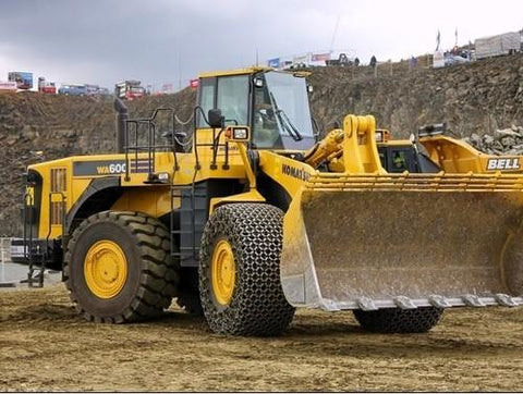 Komatsu Galeo WA600-6R Wheel Loader Official Field Assembly Instruction Manual