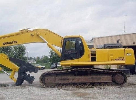 Komatsu PC400-6 PC400LC-6 Hydraulic Excavator Official Workshop Service Manual