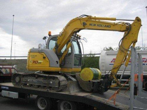 New Holland E70SR Midi Crawler Excavator Official Workshop Service Repair Technical Manual