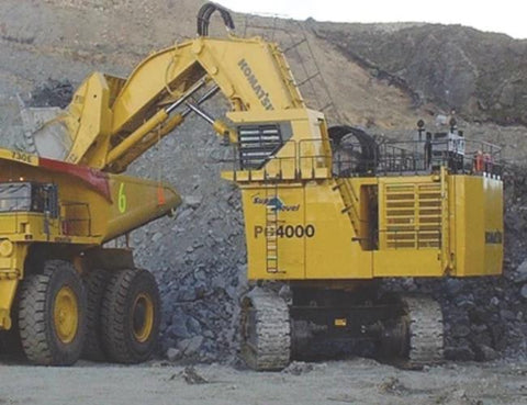 Komatsu PC4000-6 Hydraulic Mining Shovel Official Workshop Service Repair Manual