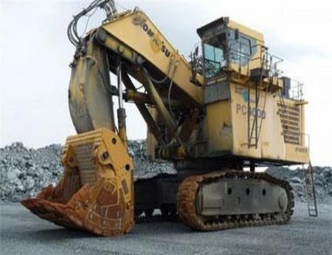 Komatsu PC4000-6 Hydraulic Mining Shovel Official Workshop Service Repair Manual