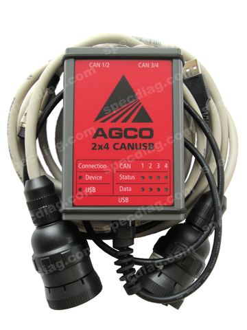 AGCO \ FENDT \ Massey Ferguson - DIAGNOSTIC KIT (CANUSB) - With Latest Electronic Diagnostic Tool (EDT) 2024