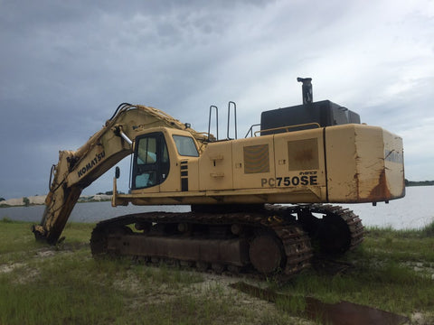 Komatsu PC750SE-6K Hydraulic Excavator Official Workshop Service Repair Technical Manual