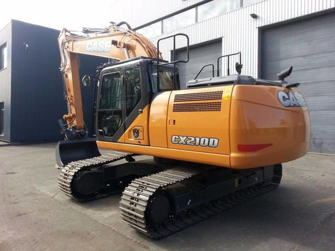 Case CX210D CX230D CX210D Long Reach Crawler Excavator Workshop Service Repair Manual