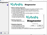 Genuine KUBOTA \ TAKEUCHI \ DIECI DIAGNOSTIC KIT (DST-i) Diagnostic Adapter- Diagmaster 2024 Software !