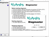 KUBOTA \ TAKEUCHI Diagmaster Diagnostic Software Latest 2024  - Full Online Installation And Activation Service !