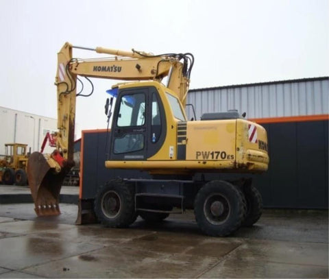 Komatsu PW170ES-6K Wheeled Excavator Official Workshop Service Repair Manual #2