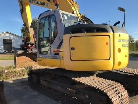 New Holland E225BSR Excavator Official Workshop Service Repair Technical Manual