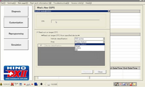 Hino Diagnostic eXplorer 2 - Hino DX2 1.1.16 + Database v2.16 -Latest Version 2016
