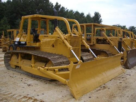 Komatsu D65E-8B D65P-8A Bulldozer Official Workshop Service Repair Technical Manual