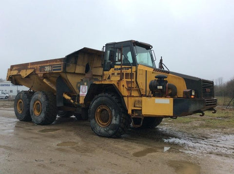 Komatsu HM350-2 Articulated Dump Truck Official Field Assembly Instruction Manual