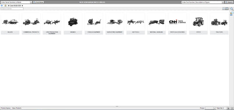 Case IH NGPC Next Generation Agricultural AG North America 2019 EPC -All Models & Serials Up To 2019 Parts Manuals