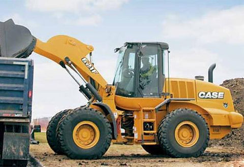 Case 621F 721F Tier 4 Wheel Loader Workshop Service & Operator's Manuals Set