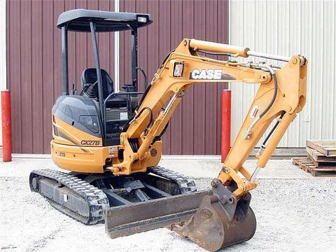 Case CX20B CX22B CX27B Mini Excavator & Engine Factory Service Manuals Set