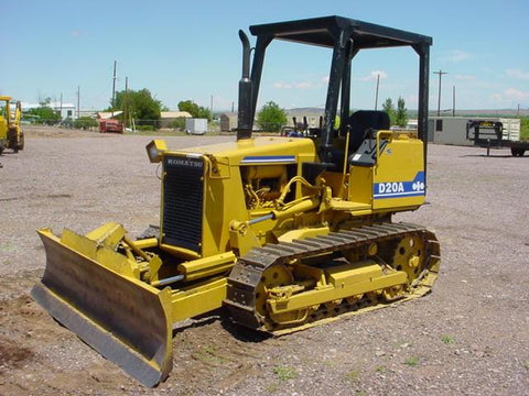 Komatsu D20A-6 D21A-6 Bulldozer Official Workshop Service Repair Technical Manual
