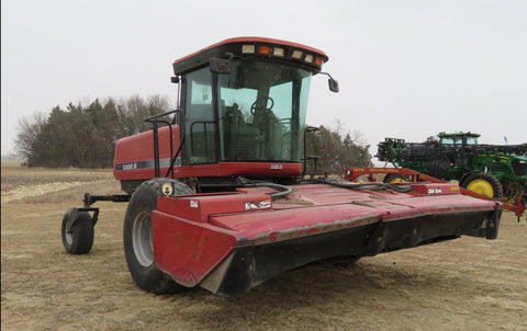 Case IH 8880HP Windrower Tractors Official Operator's Manual