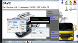 DAF / PACCAR / Peterbilt Diagnostic Laptop Include VCI Interface & Davie XDC Software - Latest 2018 Updated