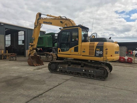Komatsu PC160LC-8 Hydraulic Excavator Official Workshop Service Repair Technical Manual